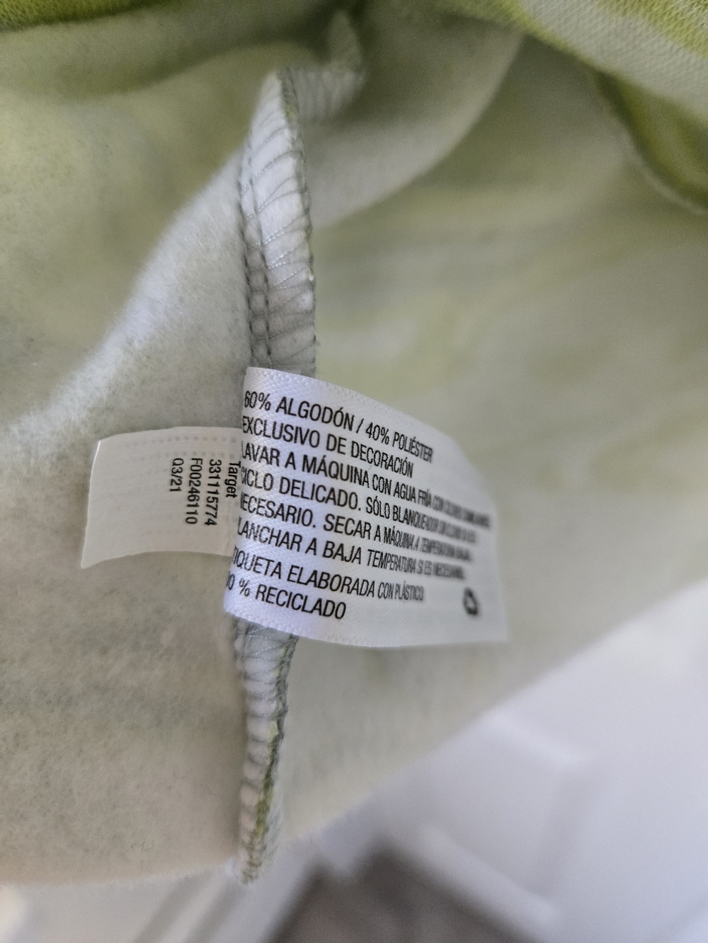 wild fable Green Tie-Dye Cropped Hoodie XL Raw Hem Cozy Athleisure - Picture 10 of 10